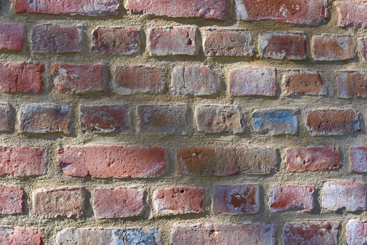 reclaimed brick wall kitchen